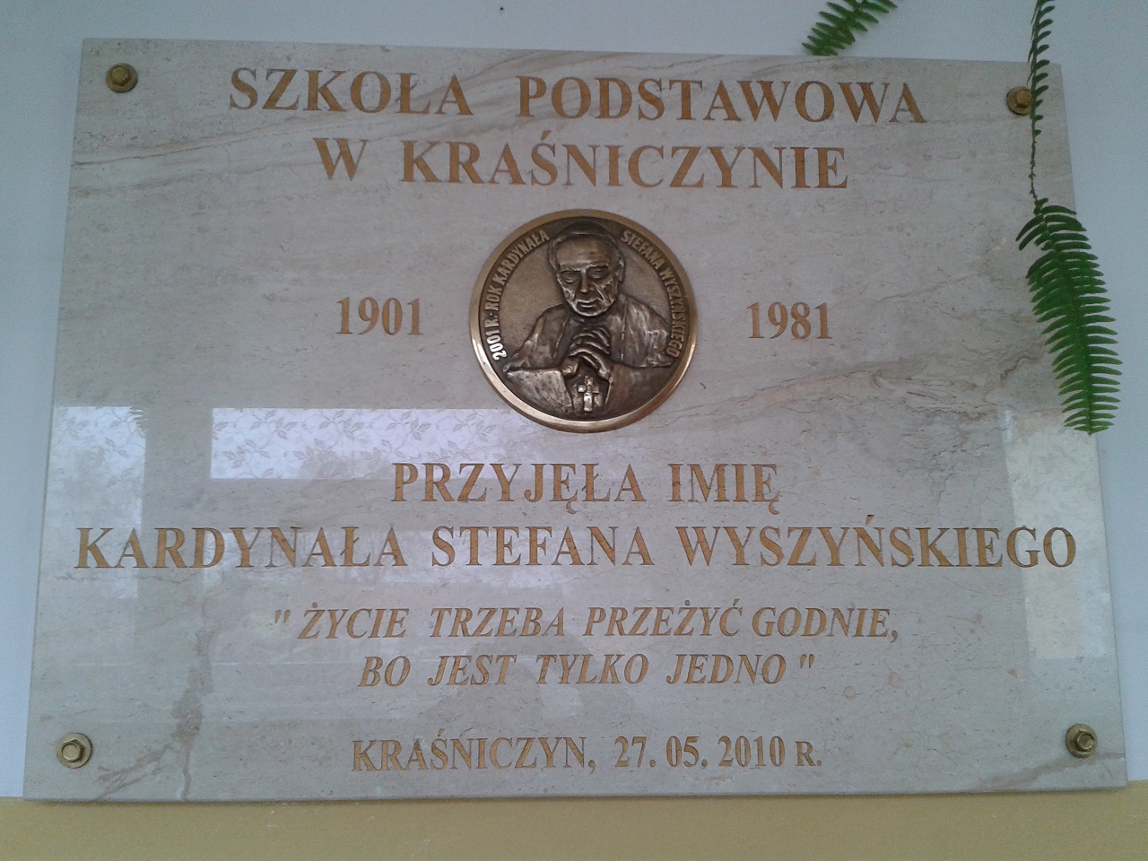 Kraśniczyn tablica